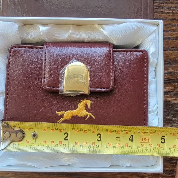 Vintage TIMELESS  Horse Notepad Wallet from anytimetack. Unisex. - Picture 6 of 8